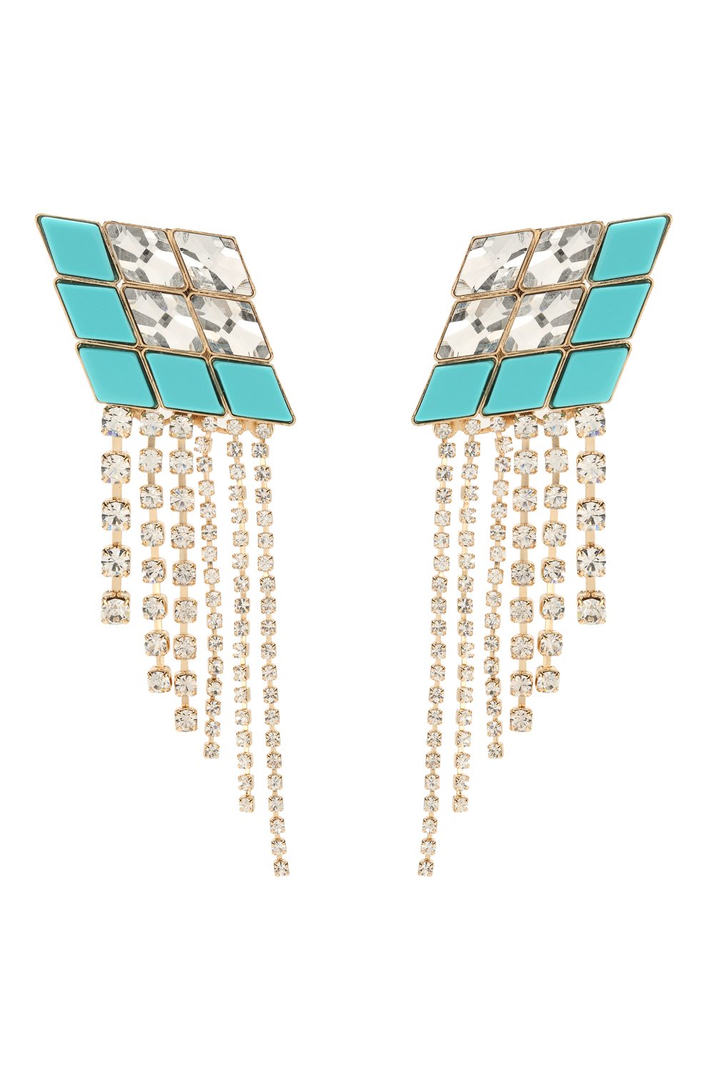 Серьги ANTON HEUNIS бирюзового цвета по цене 25500 руб., арт. HRQ3.26, фото 1 Серьги ANTON HEUNIS, арт. HRQ3.26, фото 1