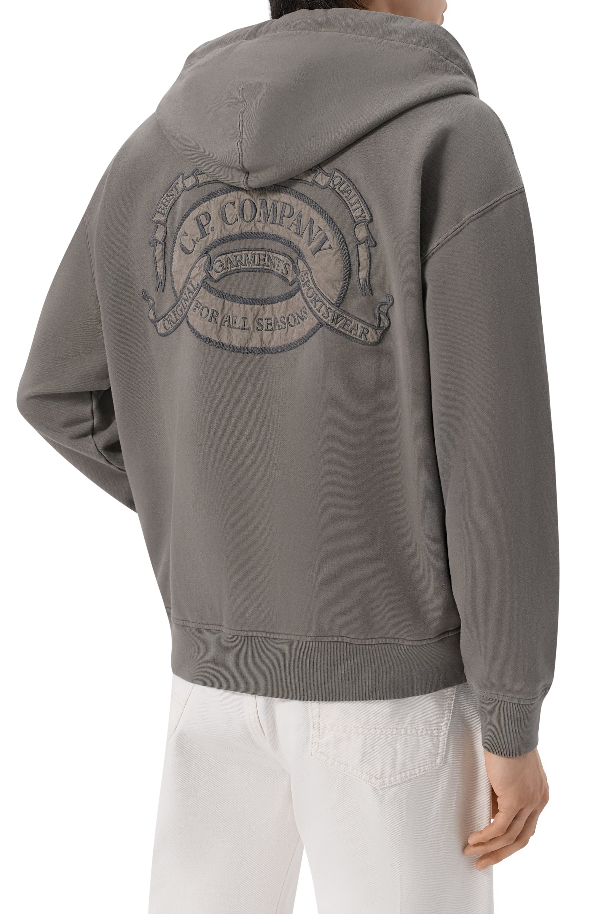 Хлопковая толстовка C.P. COMPANY, арт. 20CMSS218A/0060900, фото 4