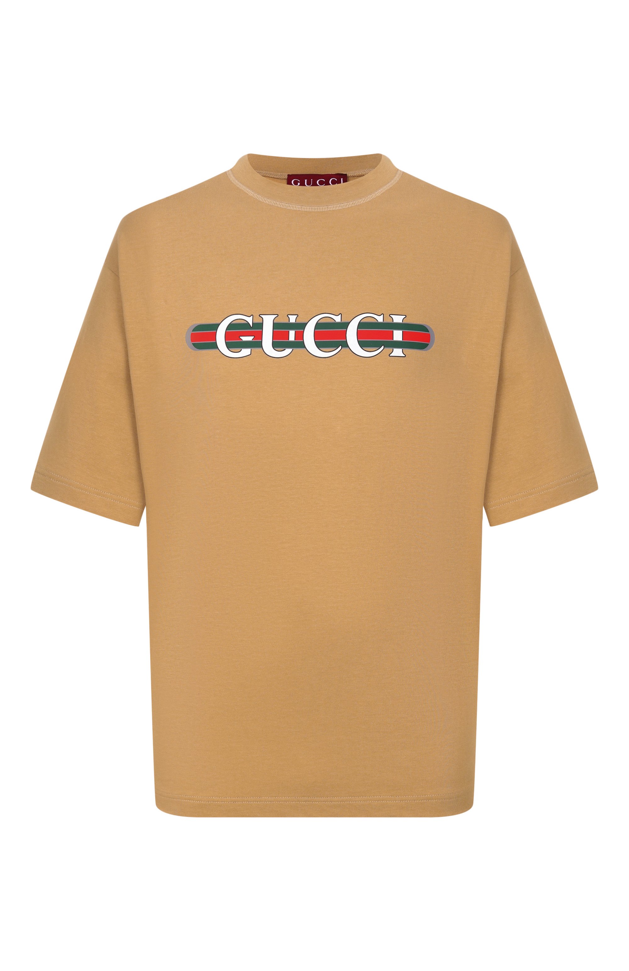 Хлопковая футболка GUCCI, арт. 784361/XJGTE, фото 1