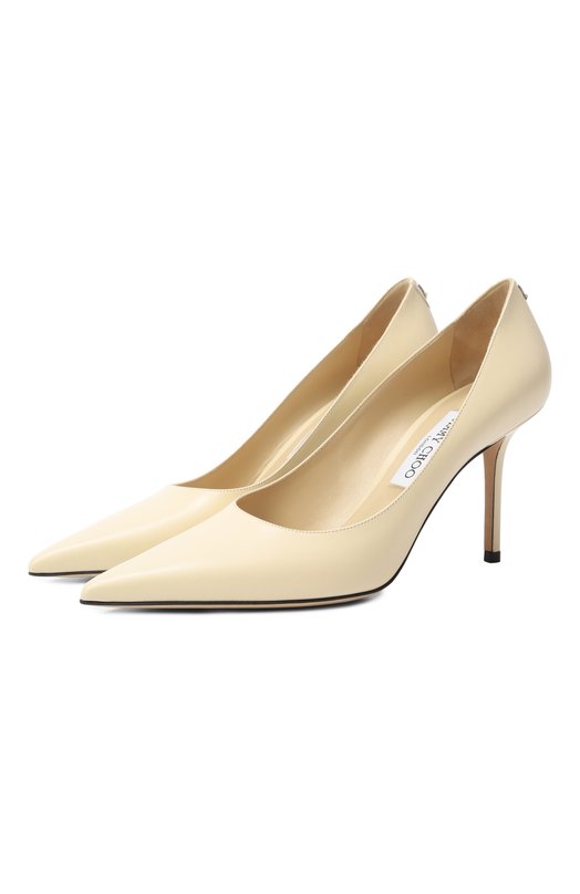 Кожаные туфли Love 85 Jimmy Choo L0VE 85/ZNU Кремовый L0VE 85/ZNU