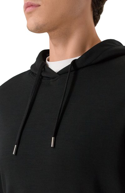 Шерстяное худи CAPOBIANCO, арт. 19M481.BT00., фото 5