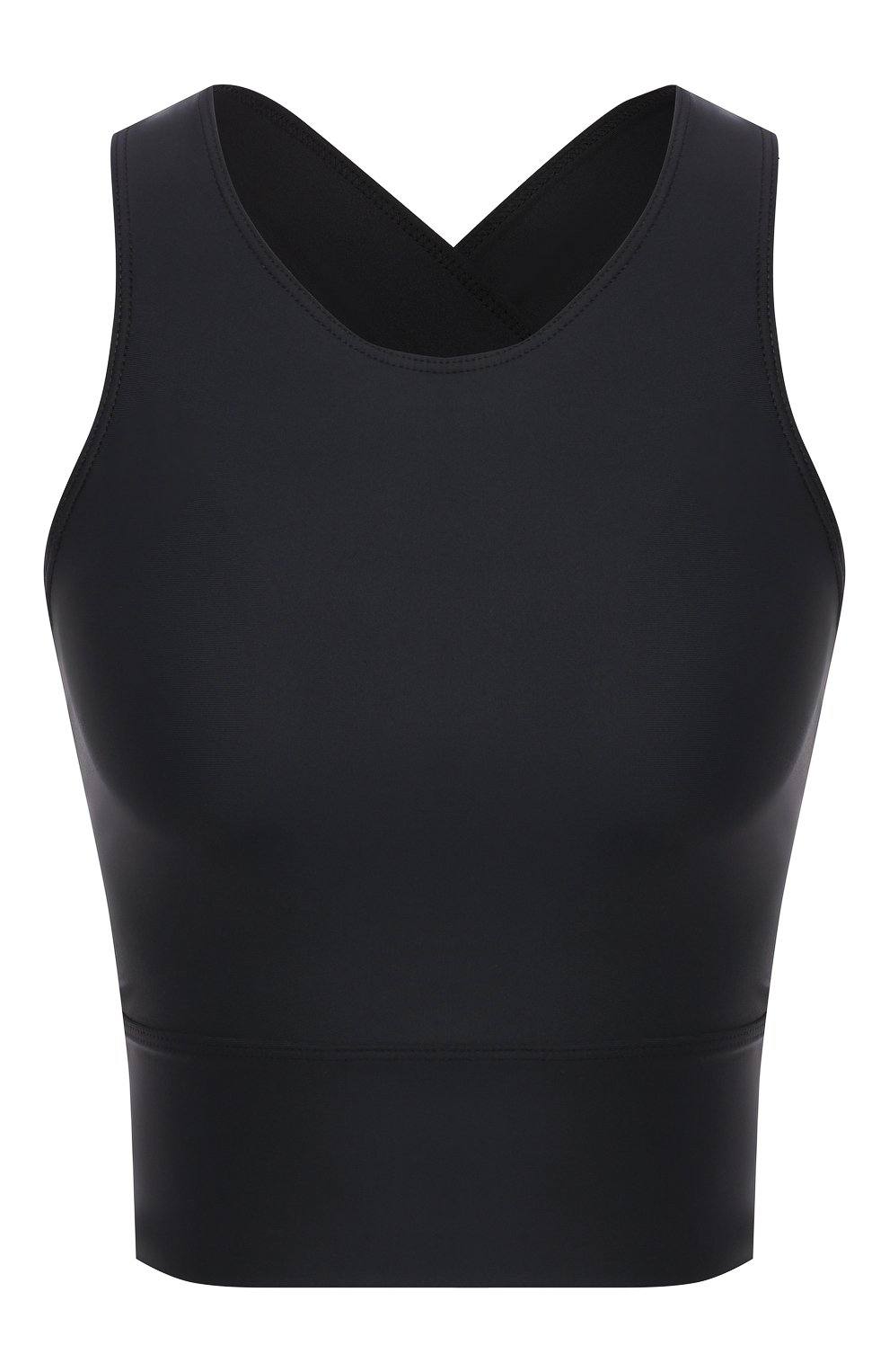 Топ HEROINE SPORT черного цвета по цене 8845 руб., арт. HS-2-113/H0LIDAY 20, фото 1 Топ HEROINE SPORT, арт. HS-2-113/H0LIDAY 20, фото 1