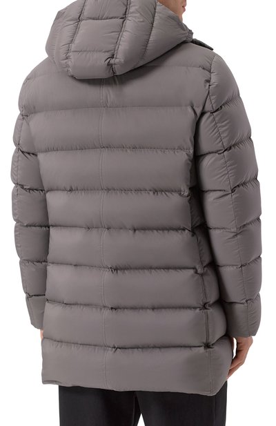 Пуховик HERNO серого цвета по цене 149000 руб., арт. PI003ULE/19288, фото 4 Пуховик HERNO, арт. PI003ULE/19288, фото 4