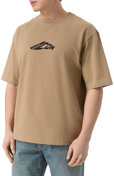 Хлопковая футболка DSQUARED2, арт. S79GC0096/D20033, фото 3