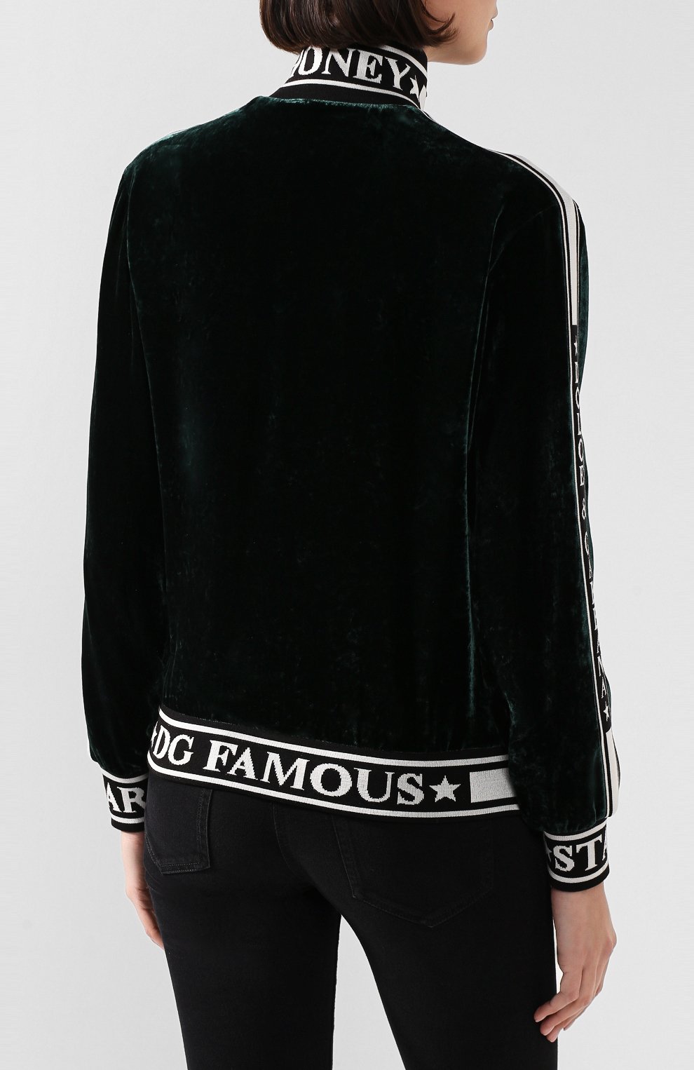 Толстовка из смеси вискозы и шелка DOLCE & GABBANA, арт. F9C50T/FUVJK, фото 4