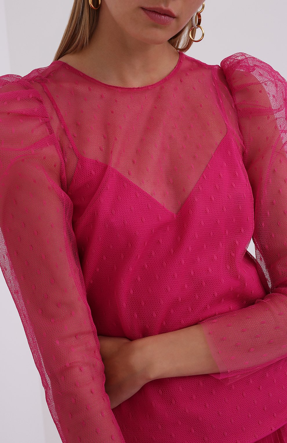 Блузка REDVALENTINO, арт. UR3ABE00/1GK, фото 5