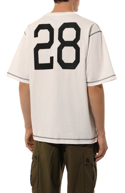 Хлопковая футболка DOLCE & GABBANA, арт. G8PB8Z/G7NSE, фото 4