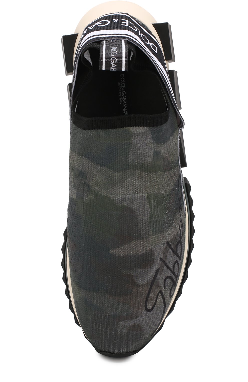 Текстильные кроссовки sorrento с принтом DOLCE & GABBANA, арт. CS1595/AV696, фото 5