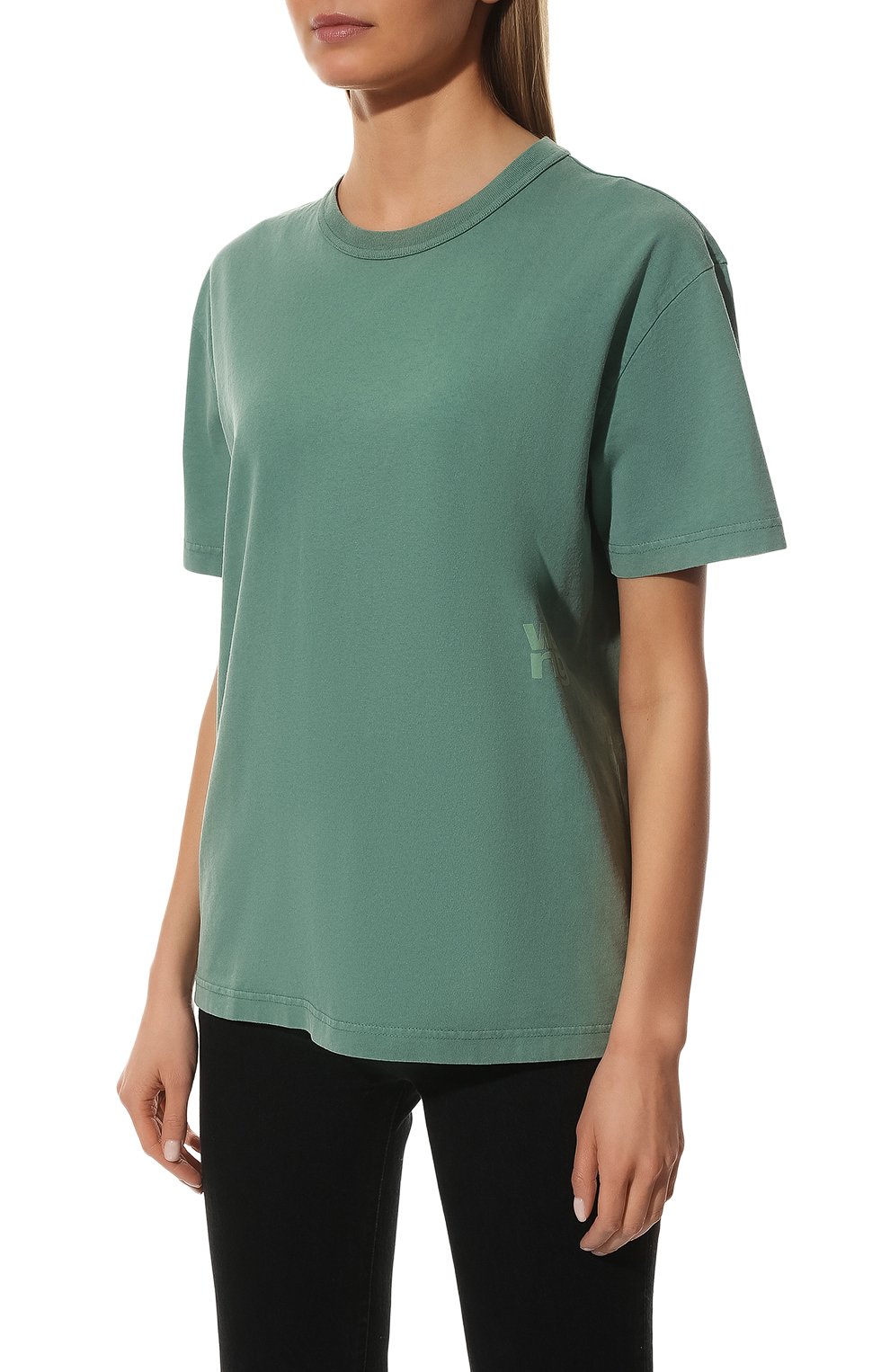 Хлопковая футболка ALEXANDERWANG.T, арт. 4CC3211255, фото 3