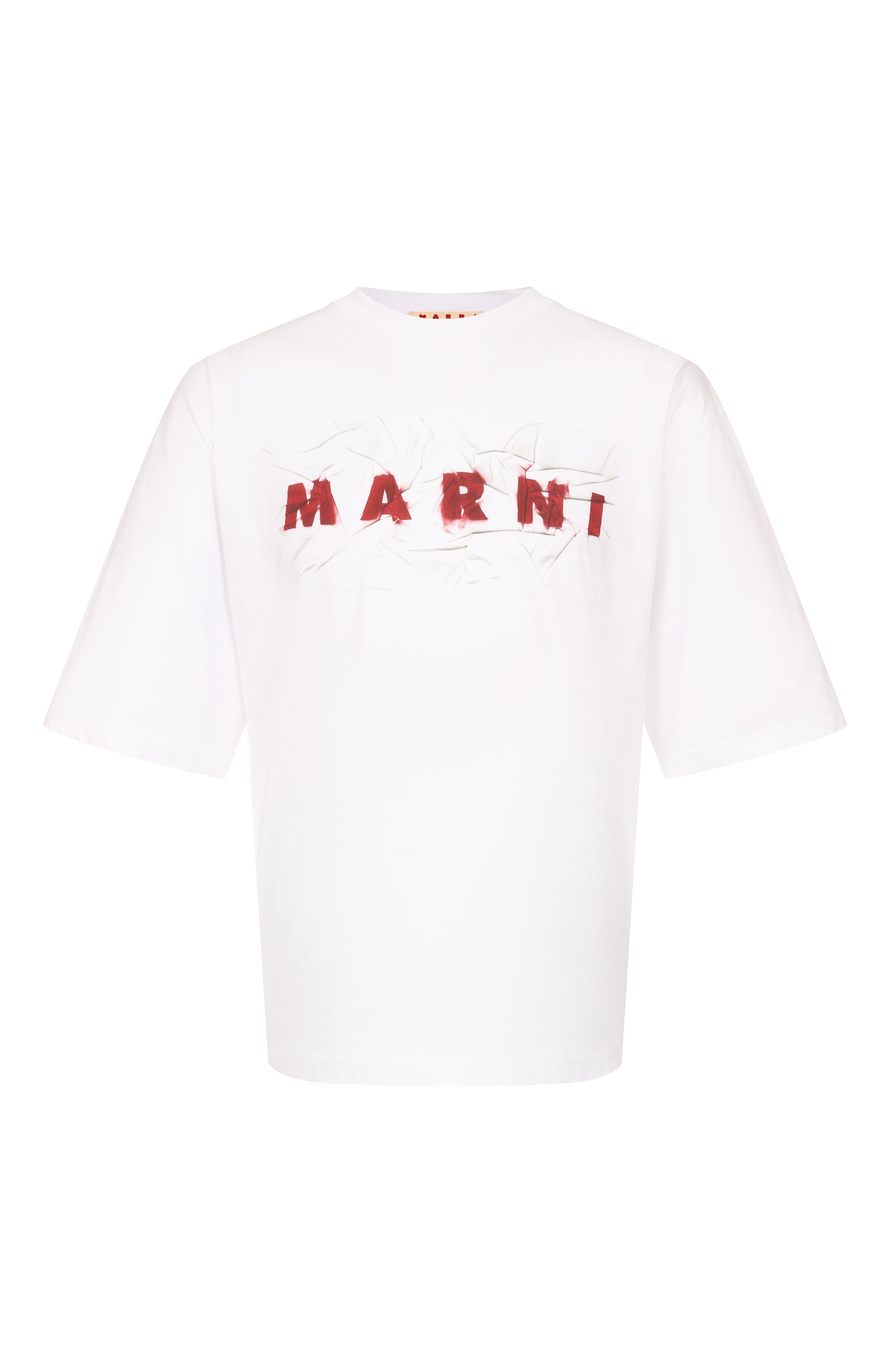 Хлопковая футболка MARNI, арт. HUMU0223PV/USCW95, фото 1