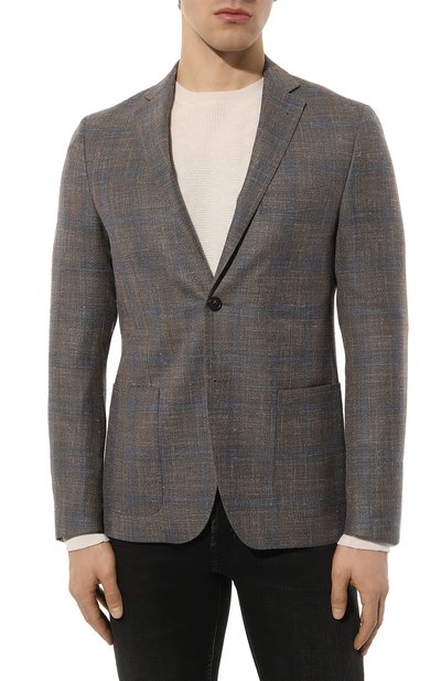 Пиджак из шерсти и шелка CORNELIANI, арт. 936002-9316217, фото 3