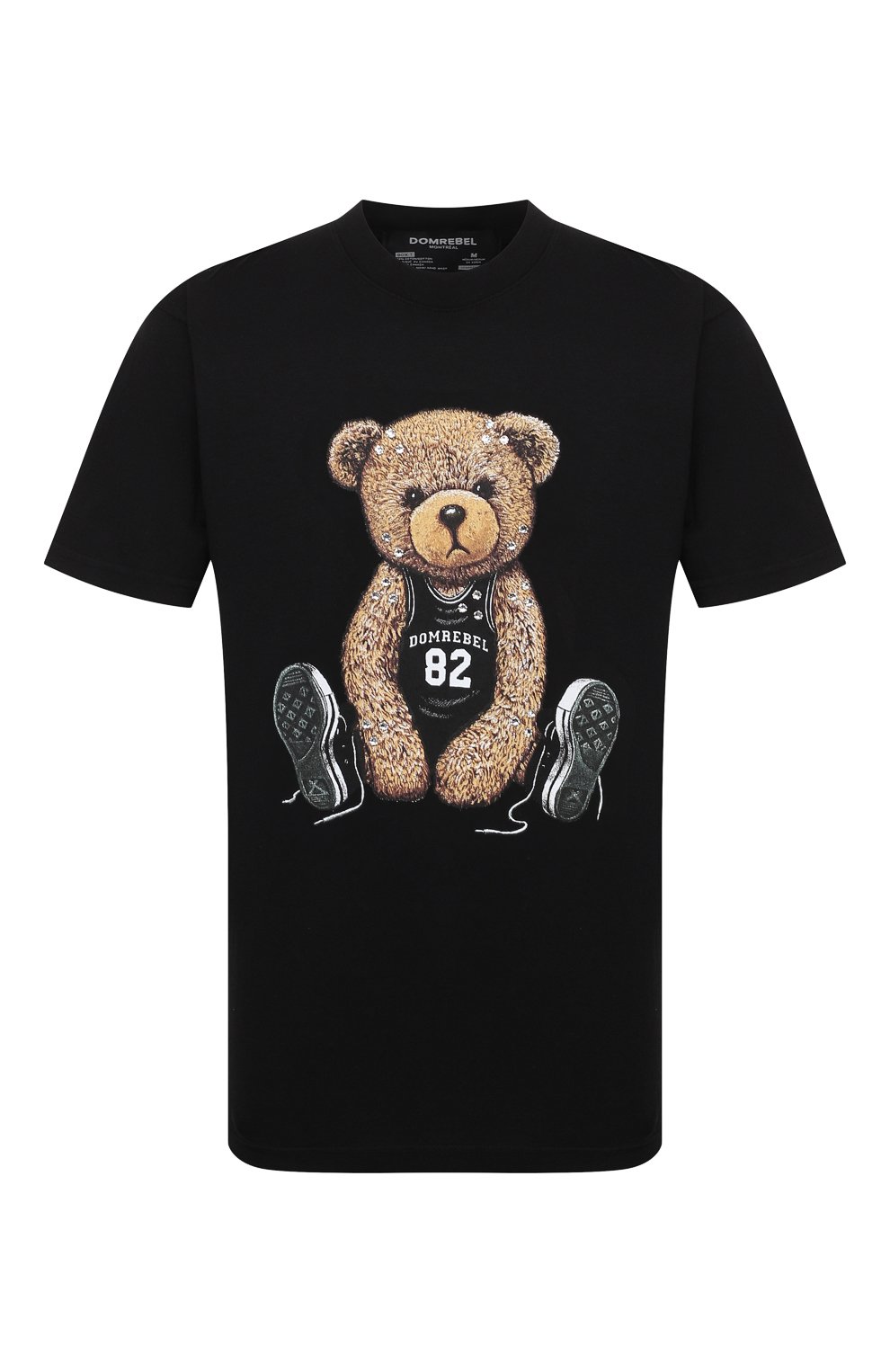 Хлопковая футболка DOMREBEL, арт. PLAY/0VERSIZE T-SHIRT/25SW, фото 1