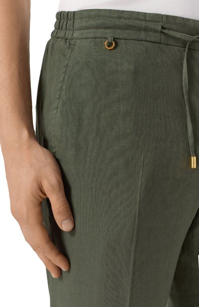 Брюки изо льна и вискозы STEFANO RICCI, арт. M1T3200283/LVI01S, фото 5