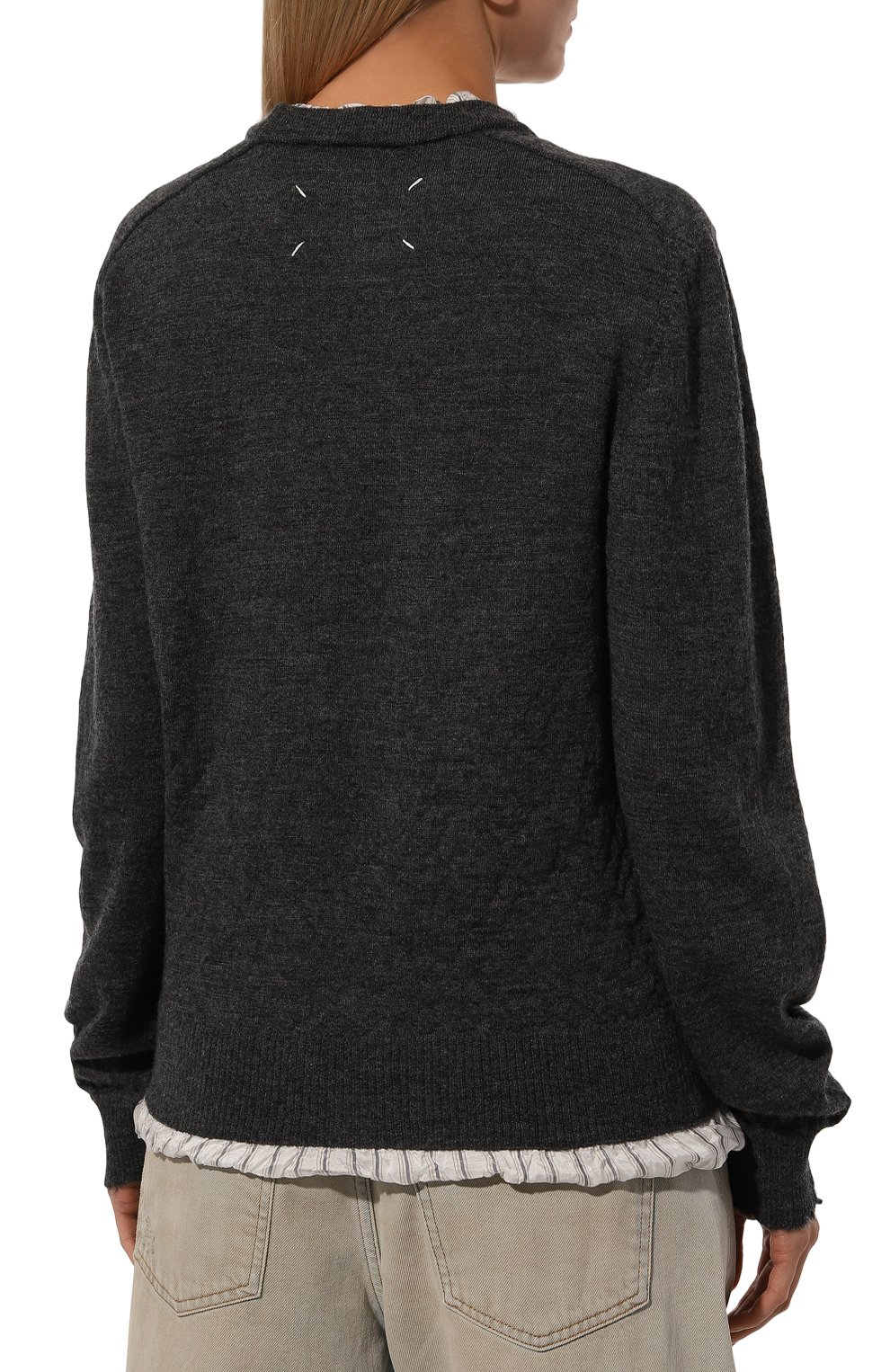 Шерстяной джемпер MAISON MARGIELA, арт. SI1HA0005/S17784, фото 4