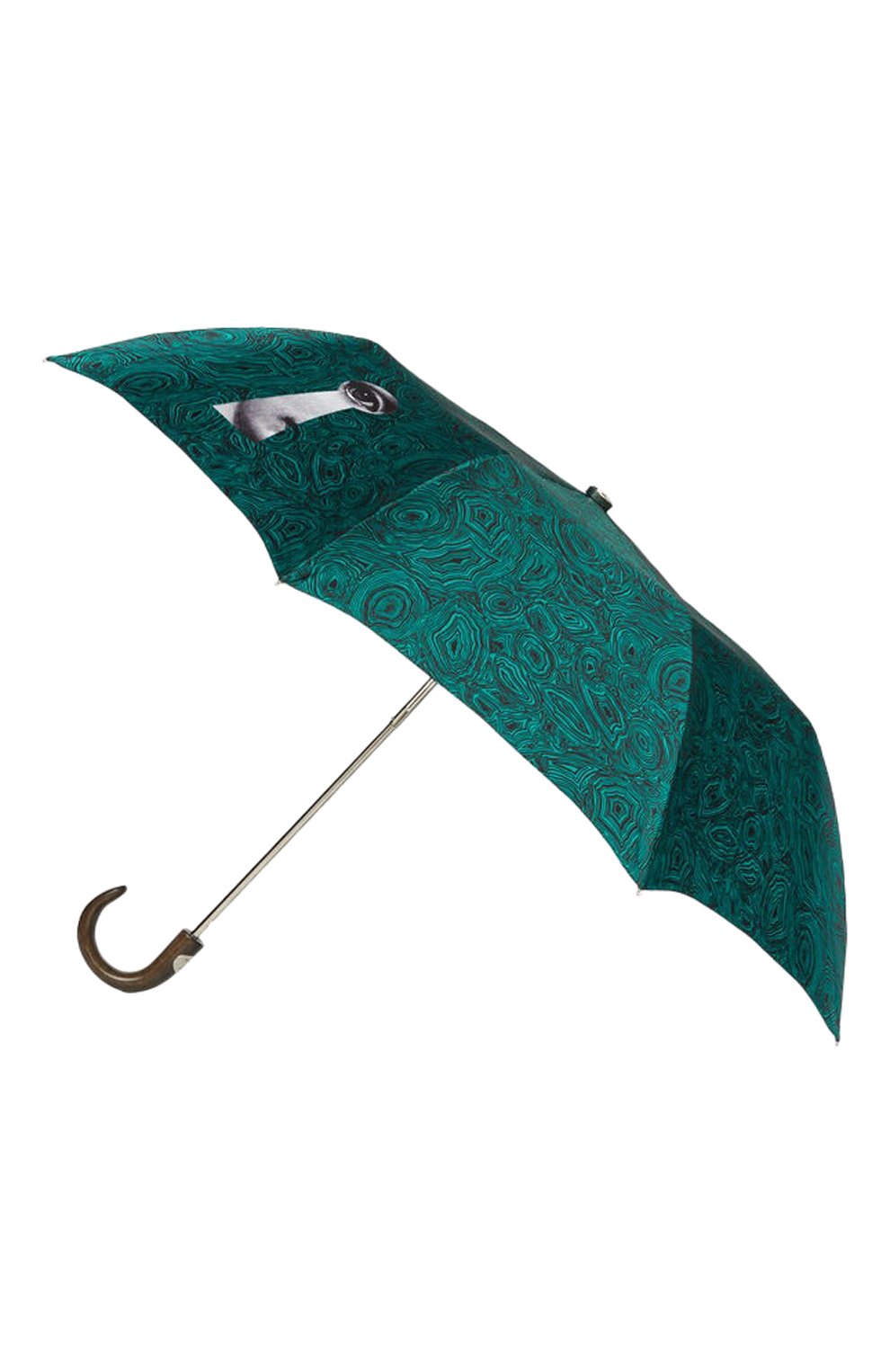 Складной зонт malachite verde con serratura FORNASETTI, арт. 0M104-PG, фото 1