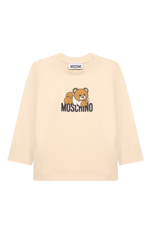 Хлопковый лонгслив Moschino