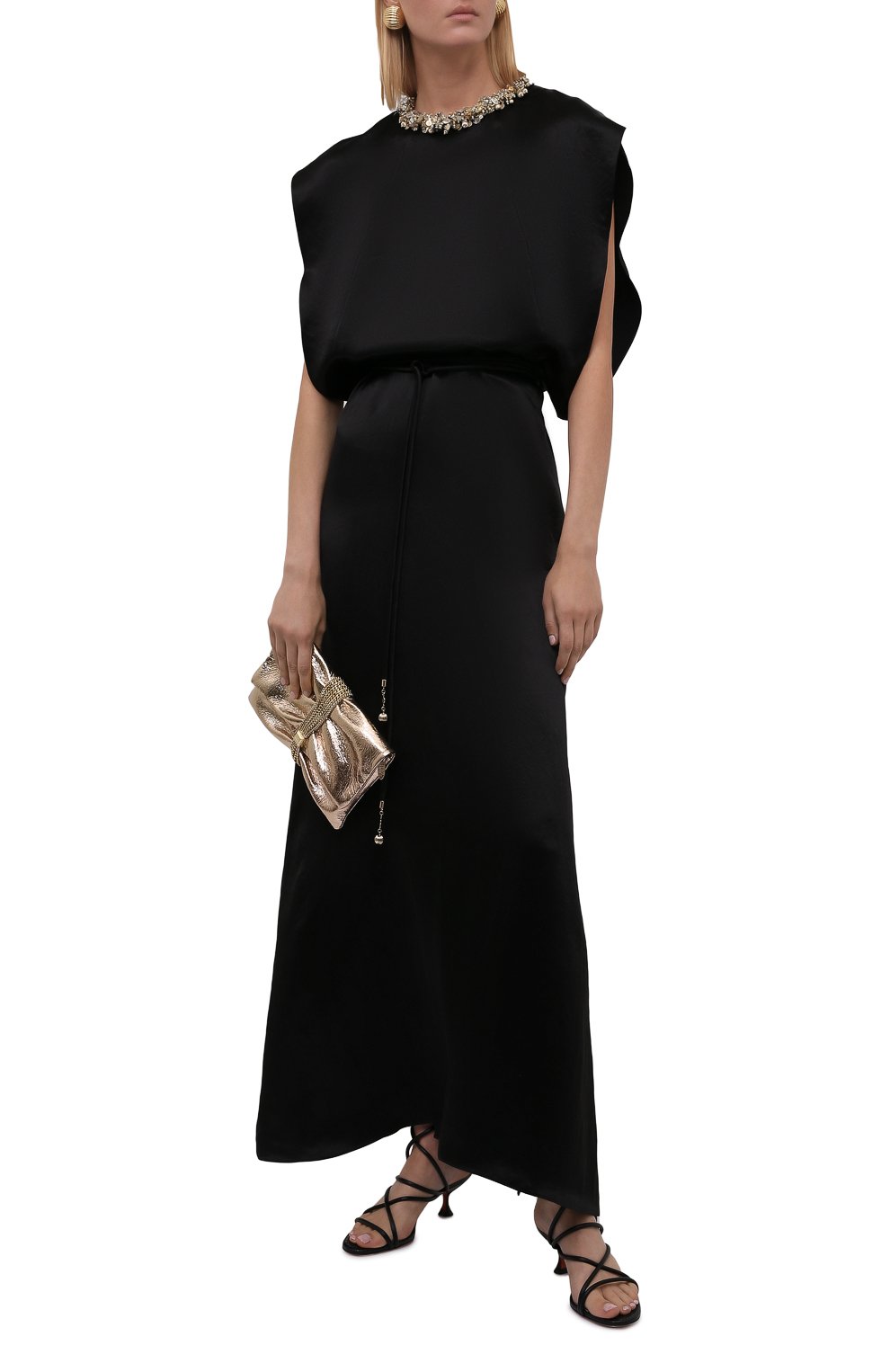 Атласное платье LANVIN, арт. RW-DR9081-4925-A21, фото 2