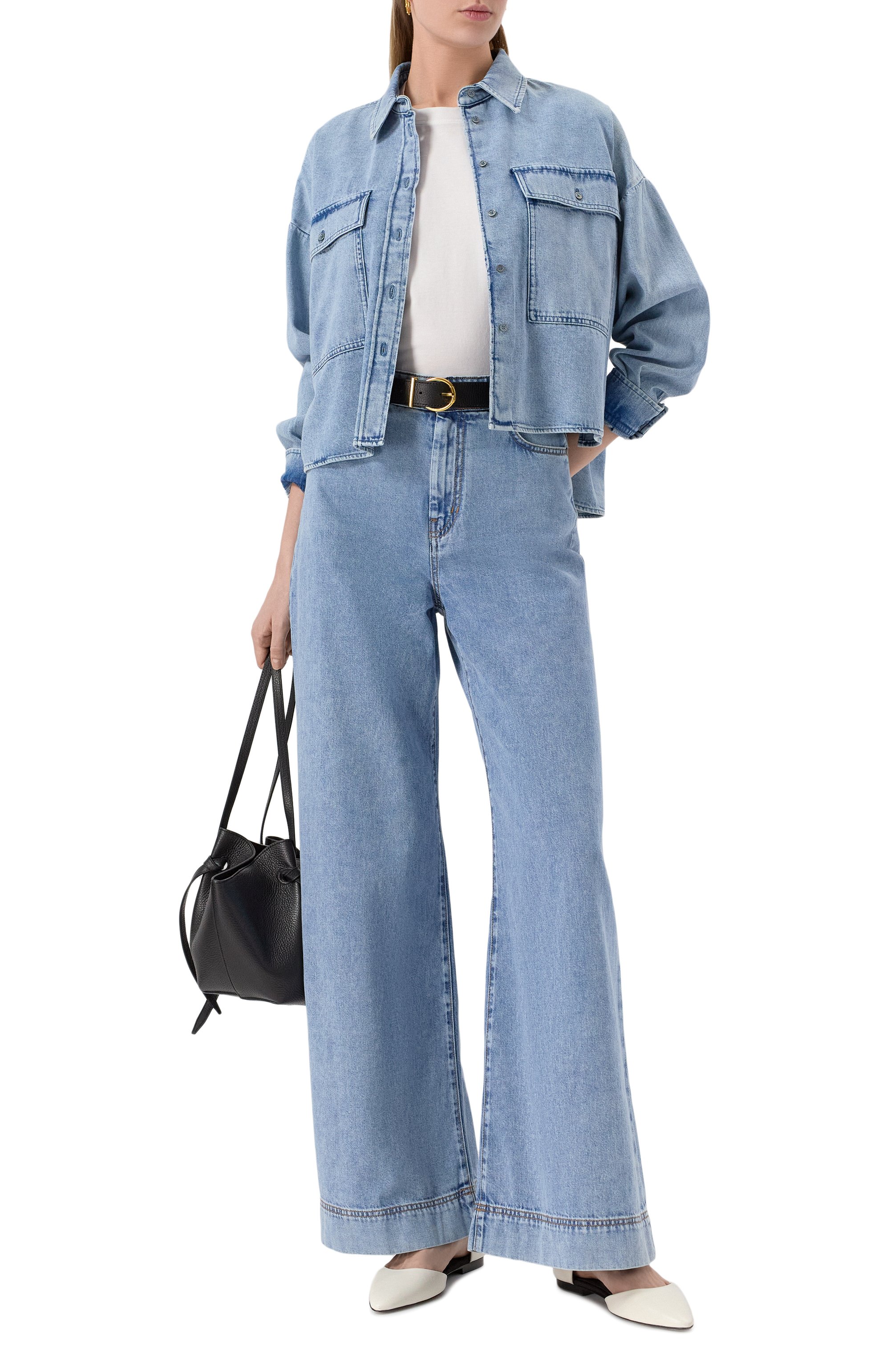 Джинсовая рубашка WEEKEND MAX MARA, арт. ZEMIRA, фото 2