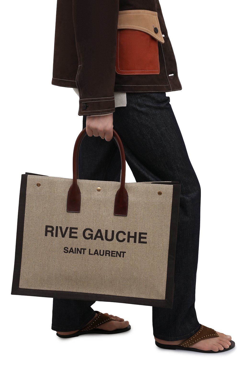 Сумка-тоут rive gauche SAINT LAURENT, арт. 499290/2MF3W, фото 2