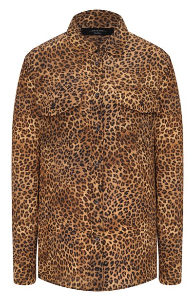 Женская шелковая рубашка WEEKEND MAX MARA, арт. WKDLEMMA