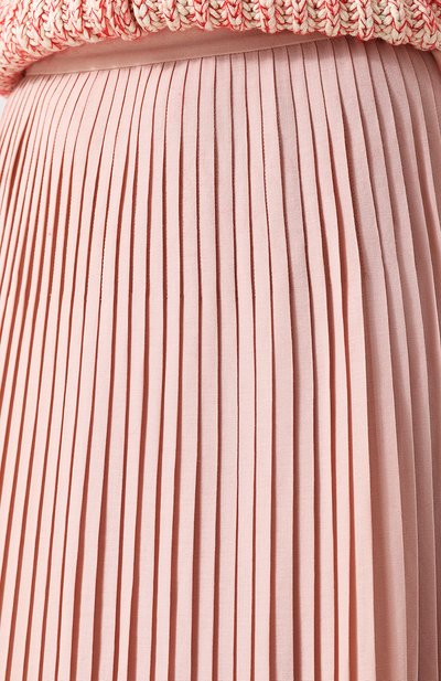 Плиссированная юбка-миди из шерсти LORO PIANA, арт. FAI2013, фото 5