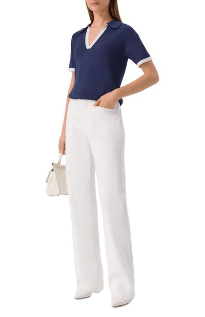 Поло из шелка и хлопка MVST, арт. WS61-612MU, фото 2