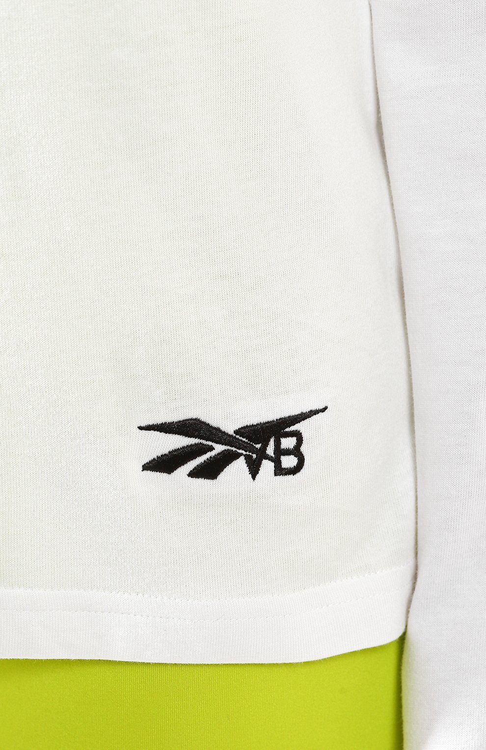 Лонгслив reebok x victoria beckham REEBOK белого цвета по цене 8980 руб., арт. FM4915, фото 5 Лонгслив reebok x victoria beckham REEBOK, арт. FM4915, фото 5