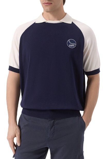 Хлопковое поло KITON, арт. UMM063703, фото 3