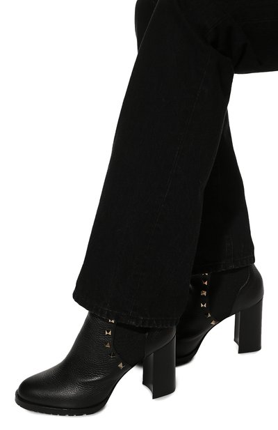 Кожаные ботильоны rockstud VALENTINO, арт. WW2S0I94/VSL, фото 3