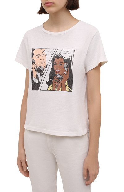 Хлопковая футболка RE/DONE, арт. 024-2WCGT187, фото 3