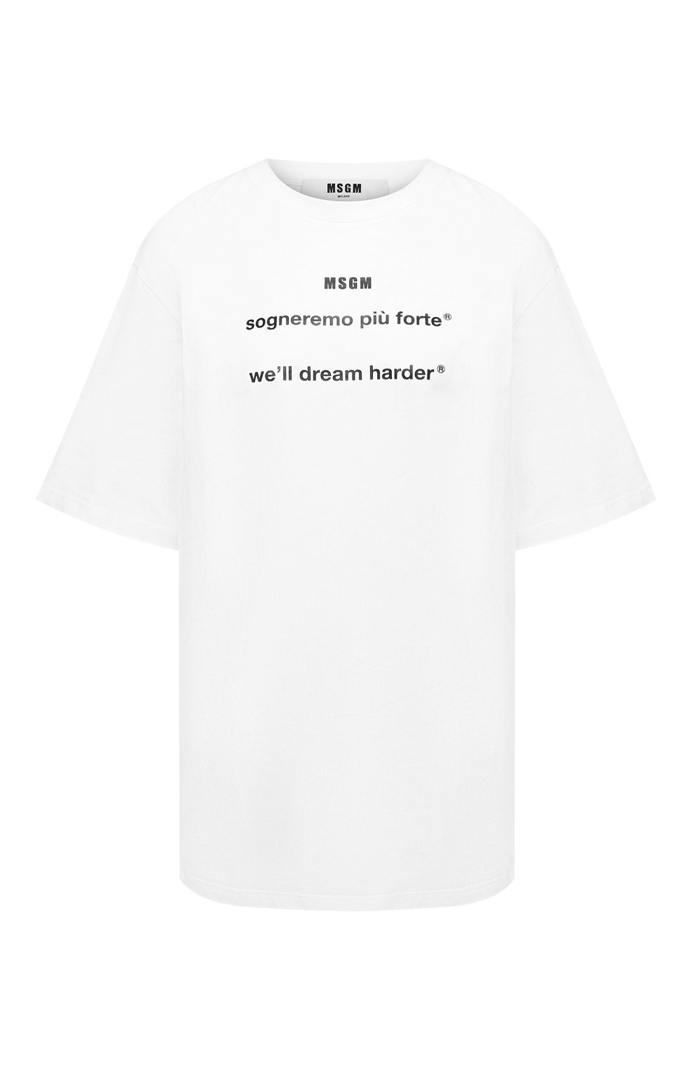 Хлопковая футболка MSGM, арт. 2941MDM179 207798, фото 1