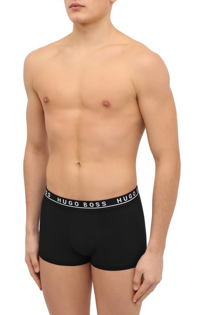 Комплект из трех хлопковых боксеров BOSS, арт. 50325403, фото 2