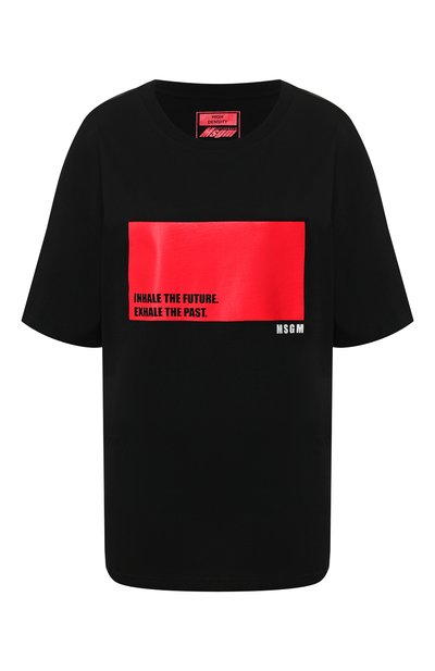 Женская хлопковая футболка MSGM, арт. 2845MDM07 207228