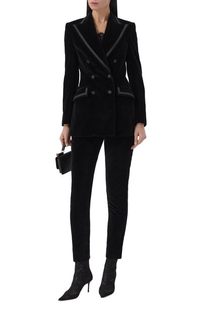 Текстильные ботильоны new cardinale DOLCE & GABBANA, арт. CT1119/A0610, фото 3