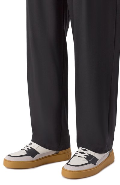 Кожаные кеды b-court flip BALMAIN, арт. FM1VI349/LC0P, фото 3