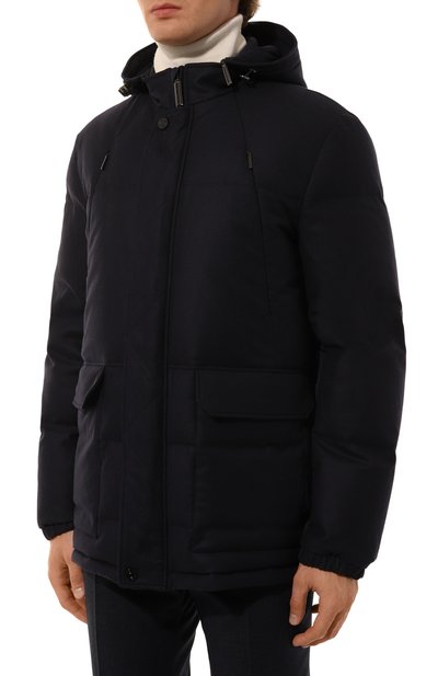 Пуховик из шерсти и кашемира STEFANO RICCI, арт. MDJ2300130/WC002G, фото 3