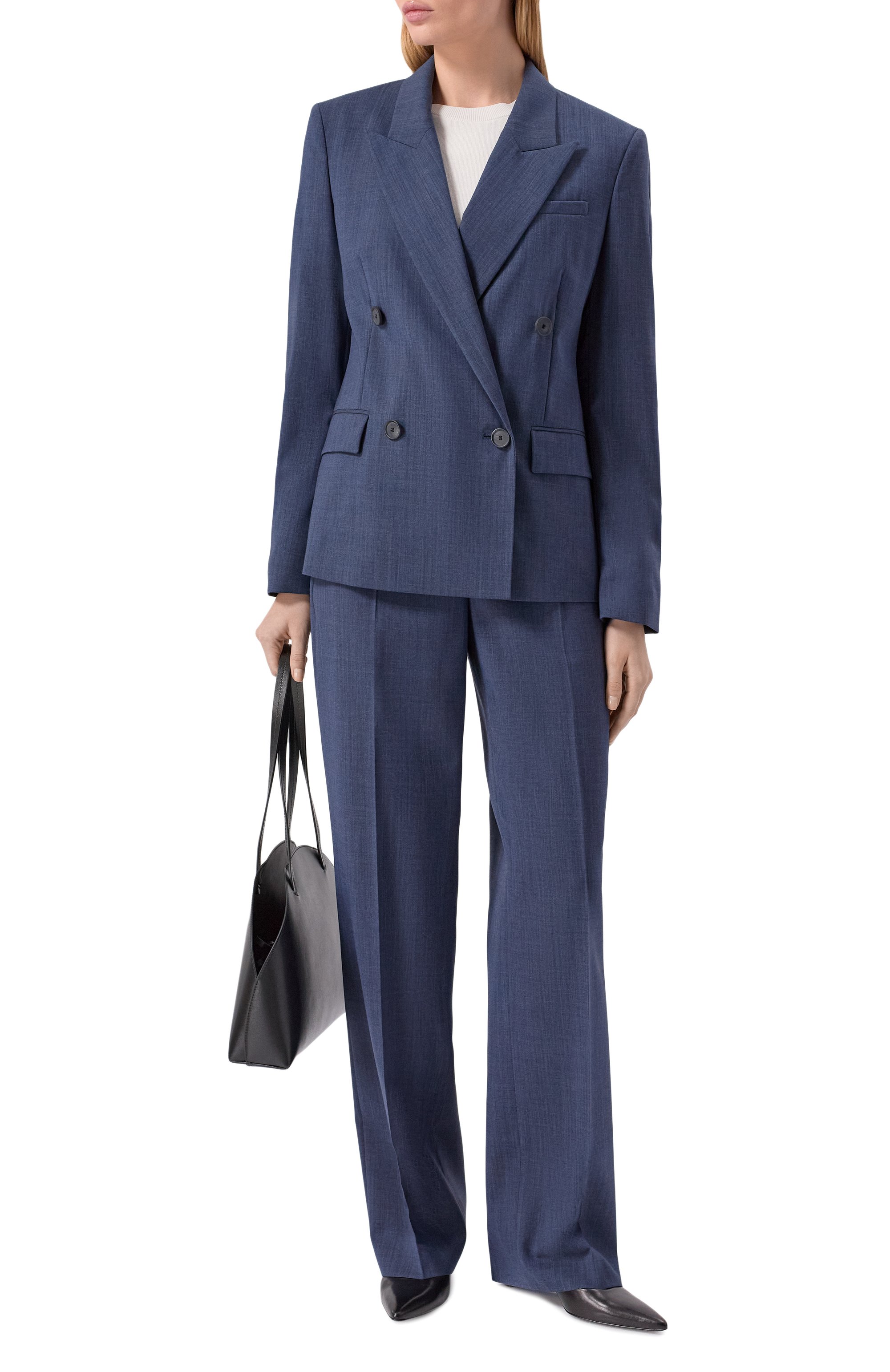 Шерстяные брюки BOSS, арт. 50542004, фото 2