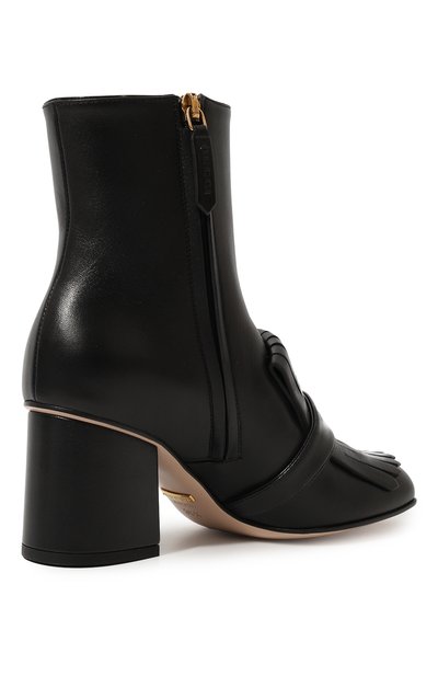 Кожаные ботильоны marmont GUCCI, арт. 408210 C9D00, фото 3