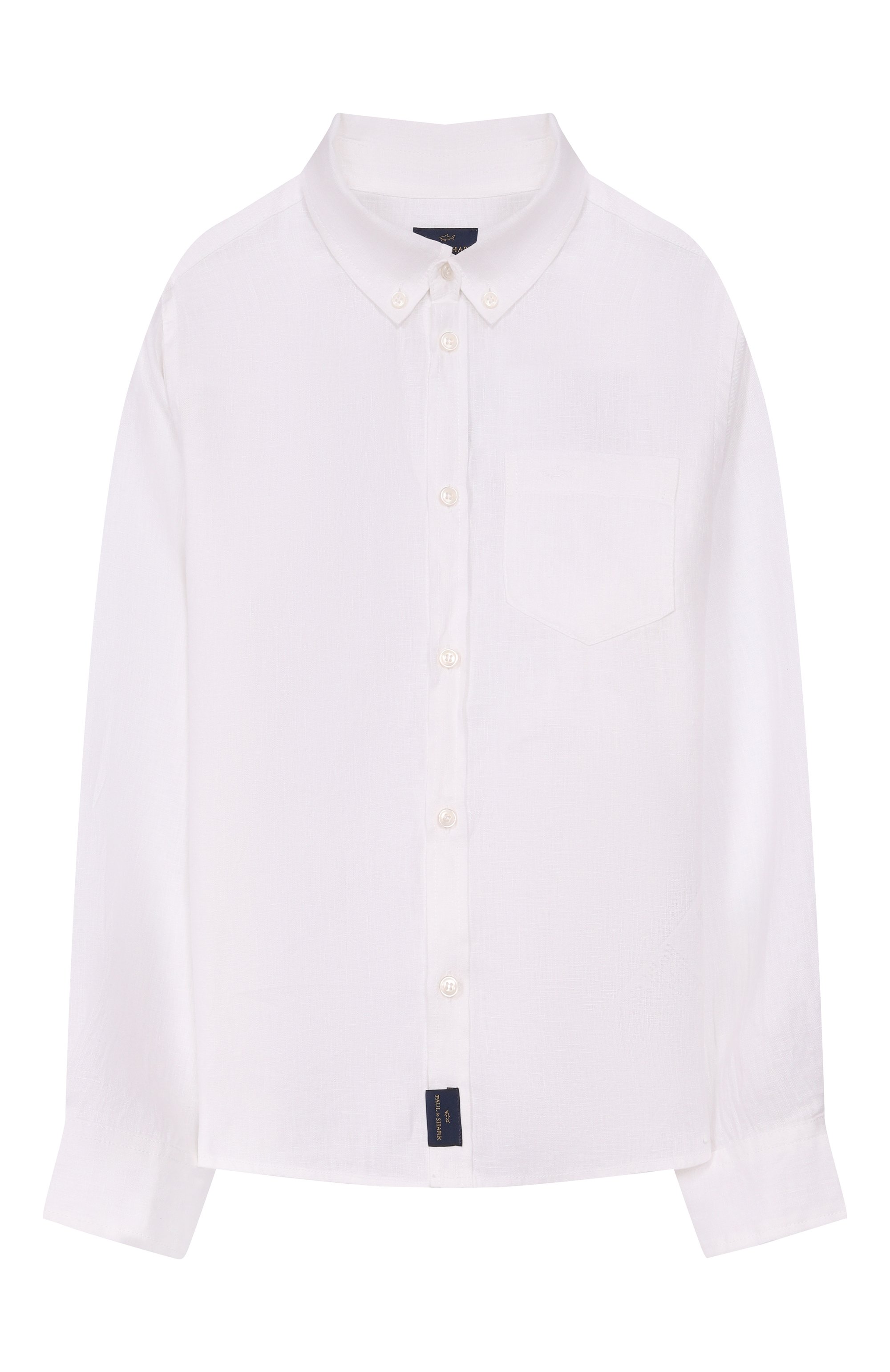 Льняная рубашка PAUL & SHARK JUNIOR, арт. WUC001/LUC01/10A-16A, фото 1