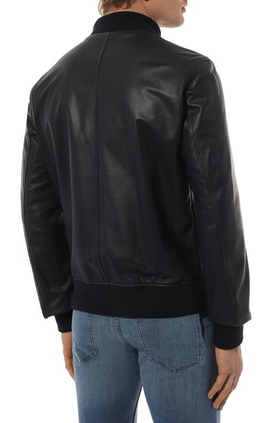 Кожаный бомбер ANDREA CAMPAGNA, арт. 24PU554-L24NTJER6X, фото 4