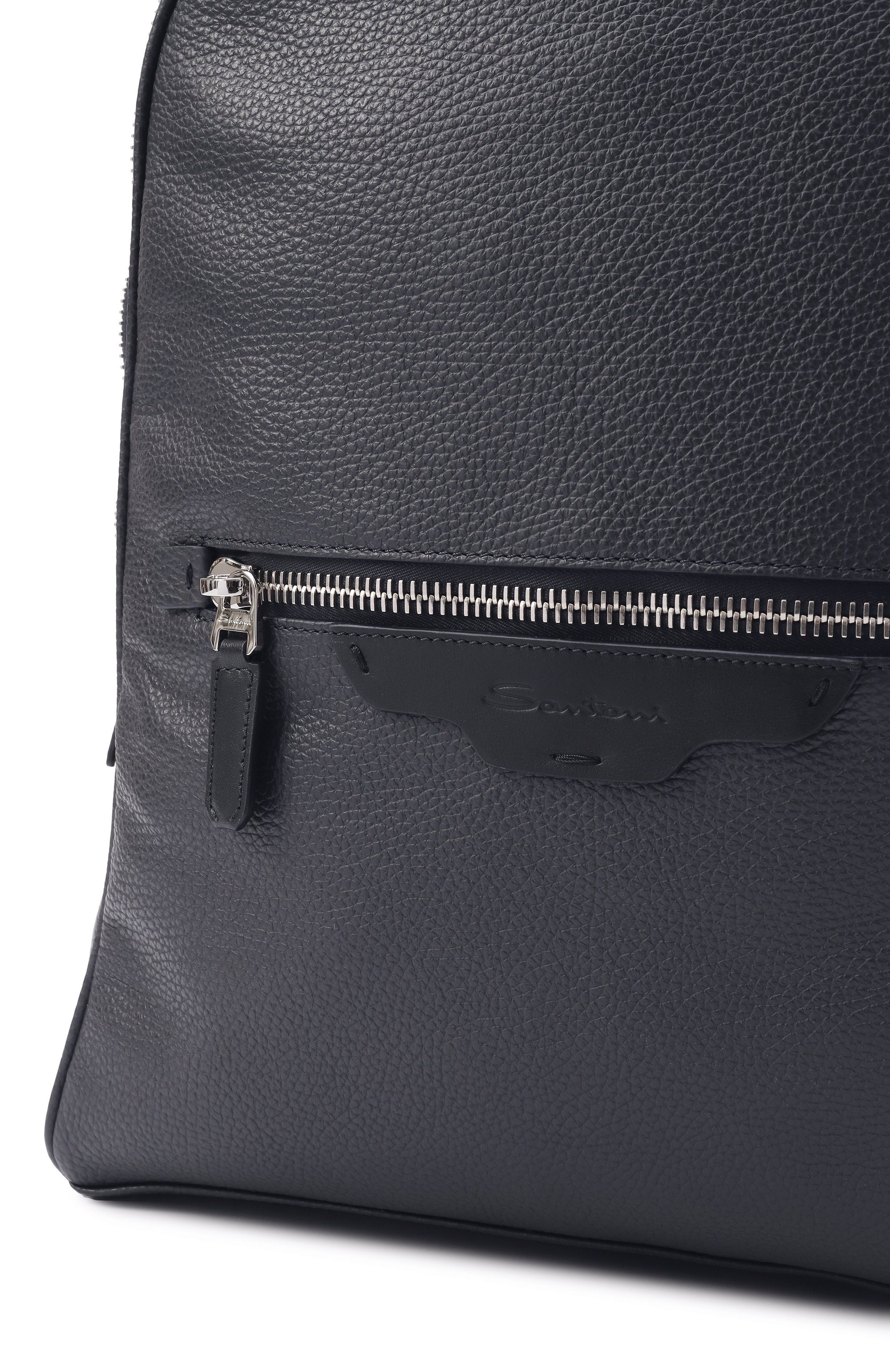 Рюкзак SANTONI темно-синего цвета по цене 97350 руб., арт. UIBGA2668EN-AVGH, фото 3 Рюкзак SANTONI, арт. UIBGA2668EN-AVGH, фото 3