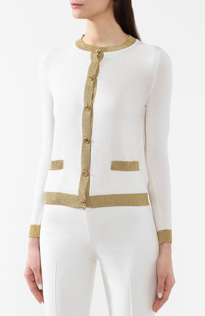 Кардиган из смеси кашемира и шелка GUCCI, арт. 555046/X9M84, фото 3