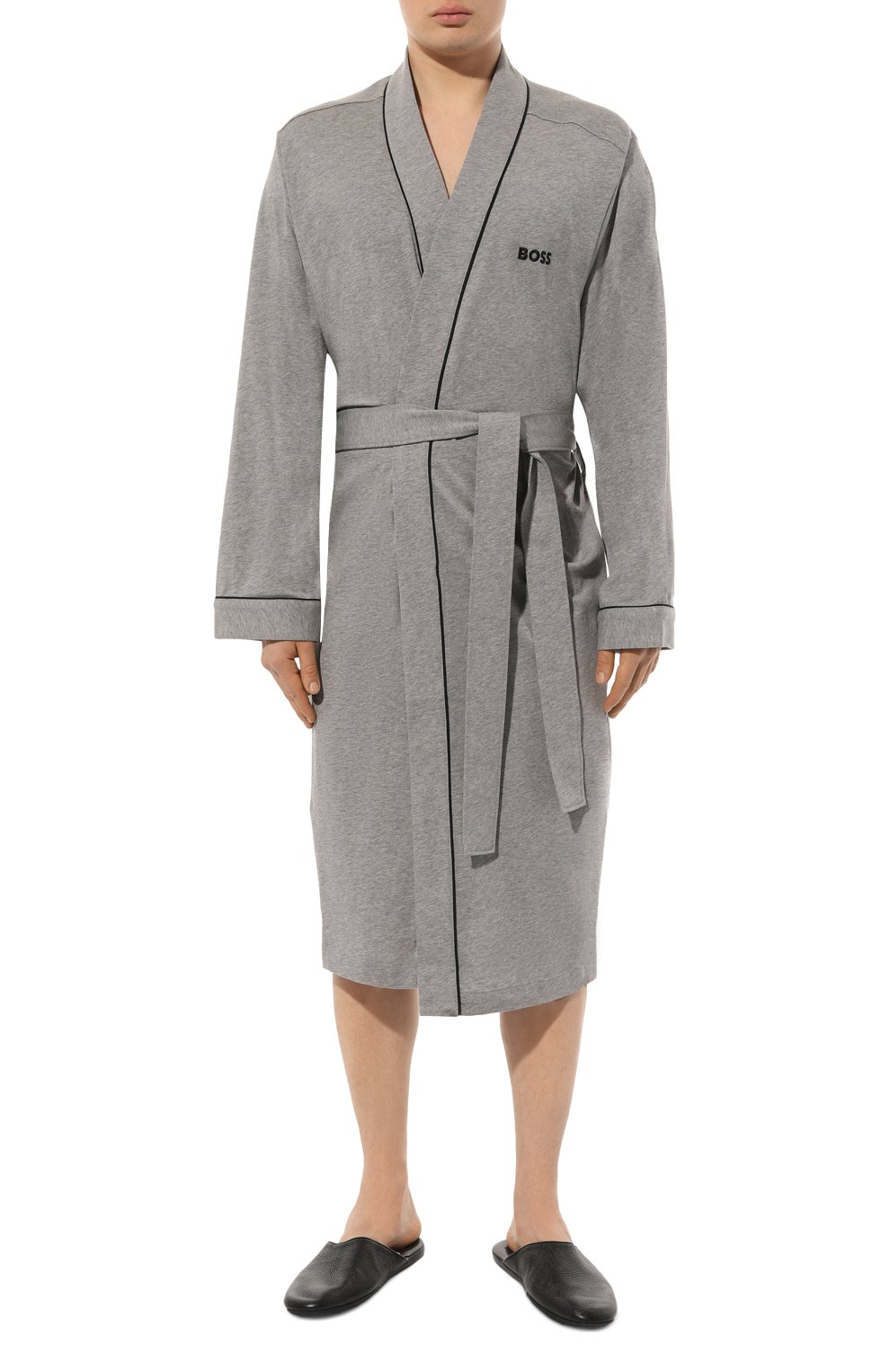 Хлопковый халат BOSS, арт. 50469624, фото 3