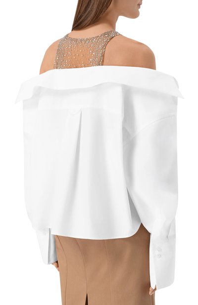 Комбинированная рубашка GIUSEPPE DI MORABITO, арт. 06PST0393YC 16302, фото 4