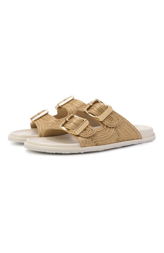 Шлепанцы Thaiti Casadei 2M532B0201/C3044 Золотой 2M532B0201/C3044