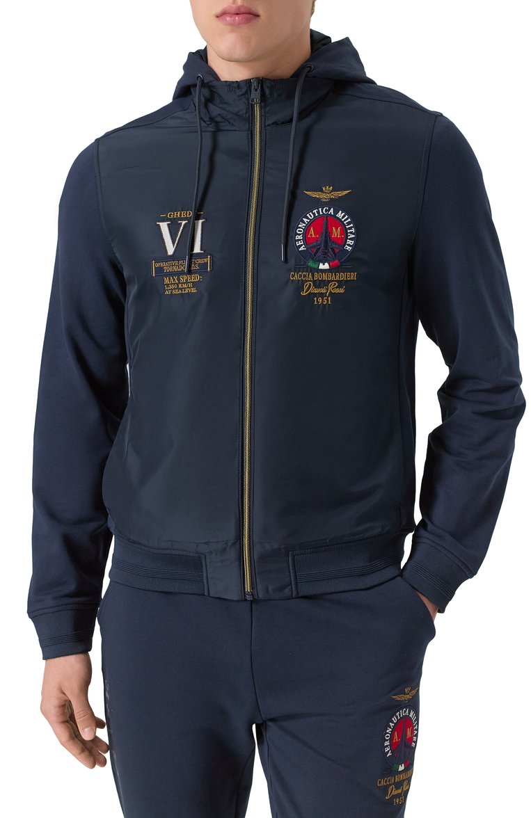 Хлопковая толстовка AERONAUTICA MILITARE, арт. 251AF500F459, фото 1