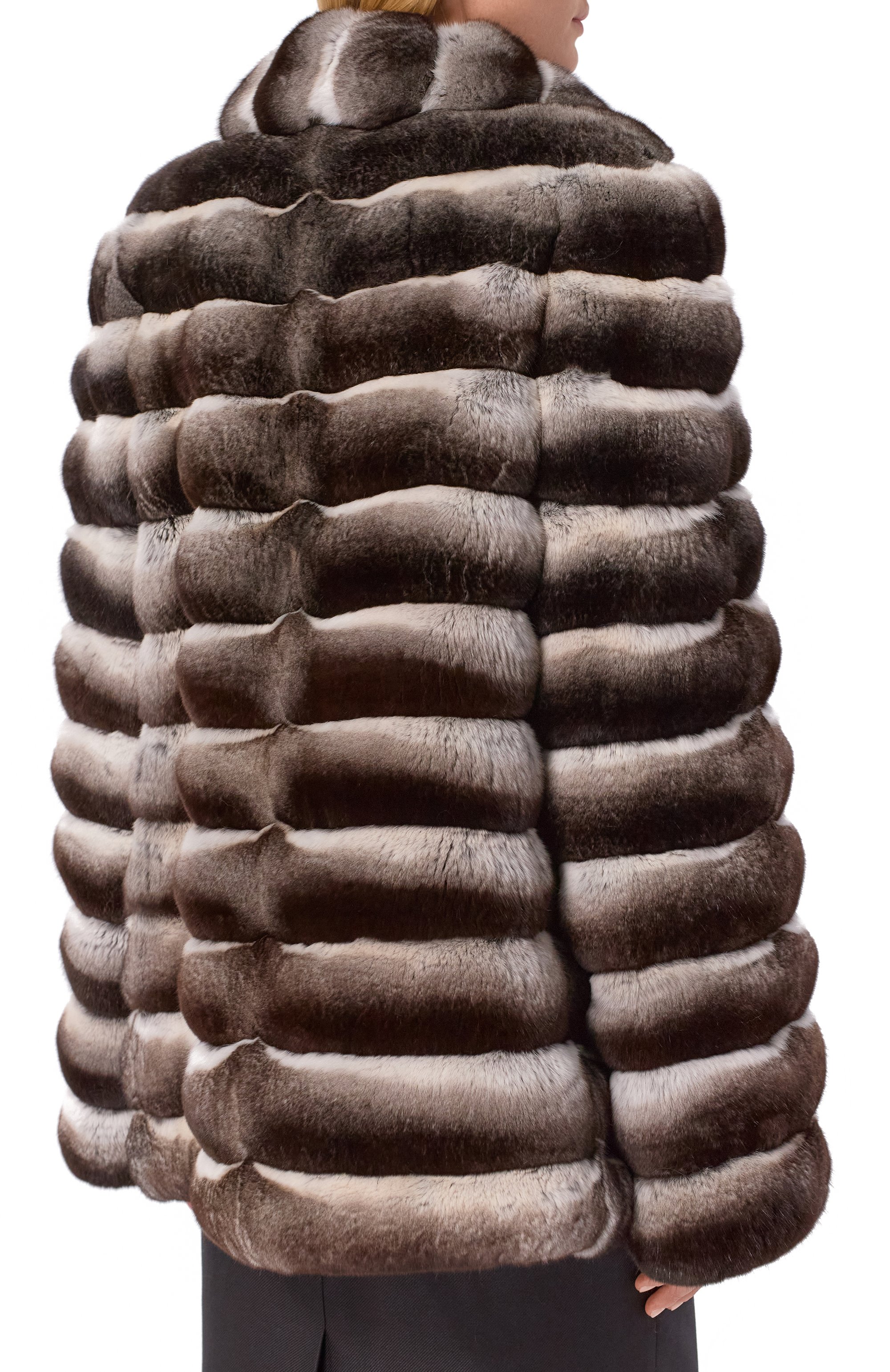 Шуба из шиншиллы РУССКИЙ МЕХ, арт. 70.1 РМ, фото 4