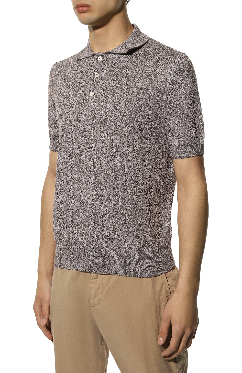 Хлопковое поло CANALI, арт. C0127/MK01442, фото 3