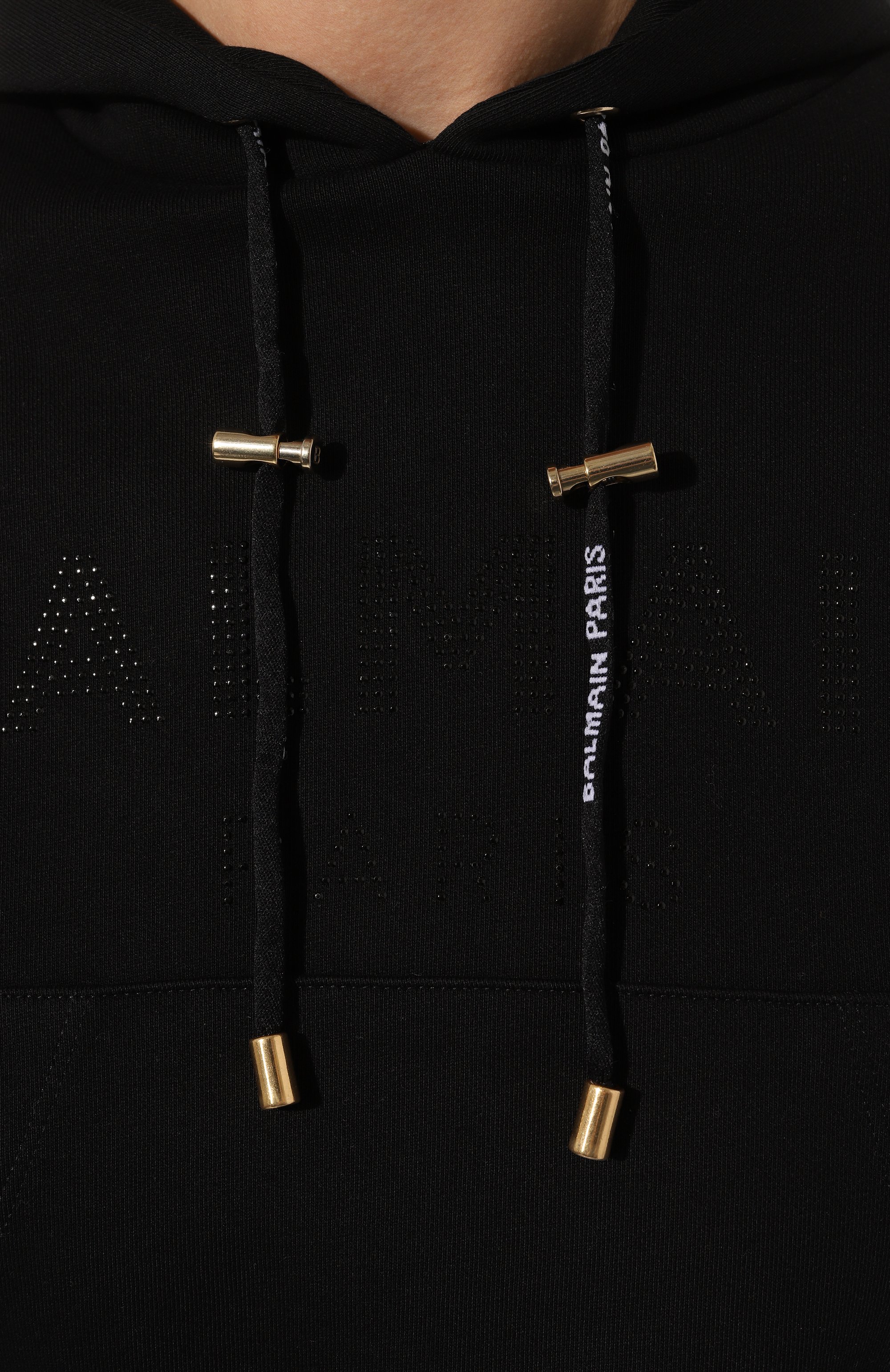 Хлопковое худи BALMAIN, арт. XF1JP000BB03, фото 5