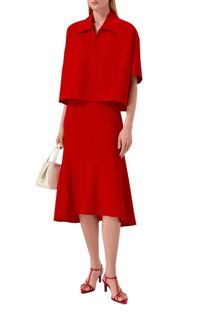 Кожаные босоножки cage JIL SANDER, арт. J15WL0062/P6519, фото 3